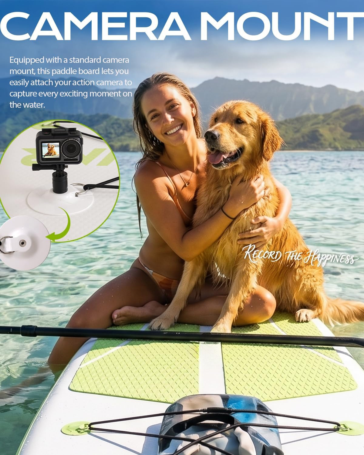 10'6" Inflatable SUP Board 10' Ultra-Light Folding Stand up Paddle Board