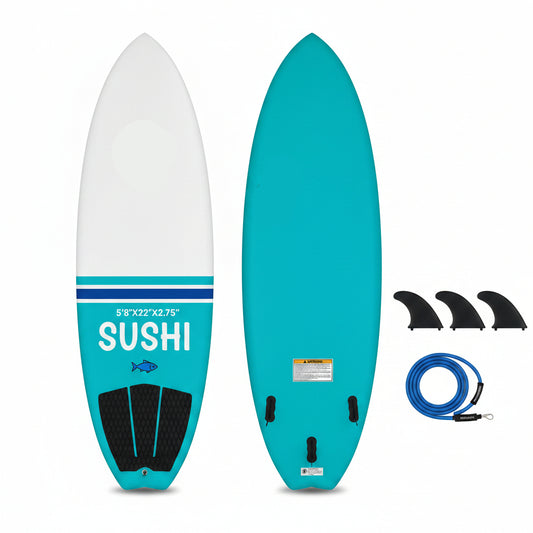 5'8" Sushi Soft Surfboard